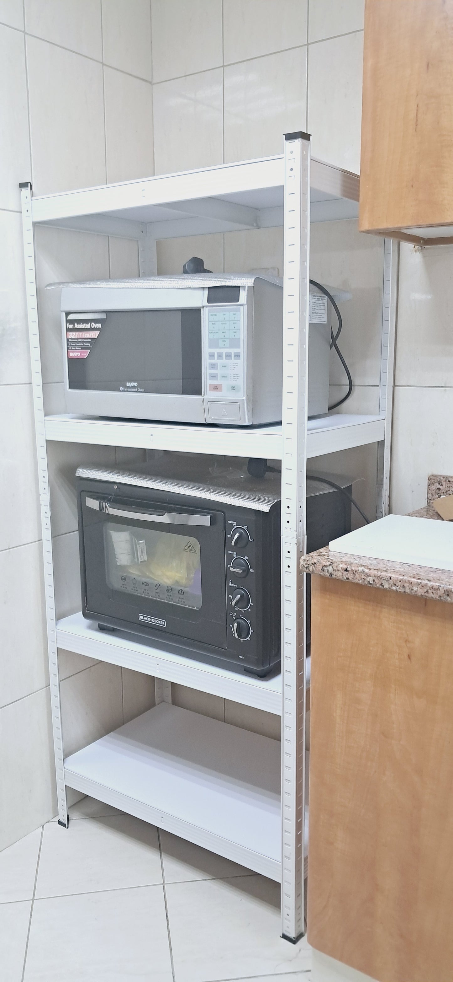 4 Shelf Rack