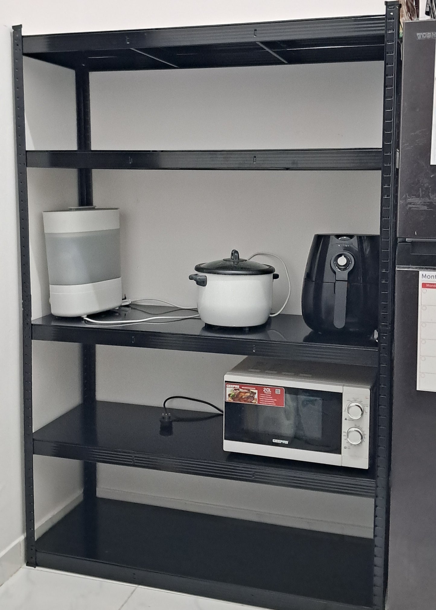 5 Shelf Rack 200 x 120 x 45cm
