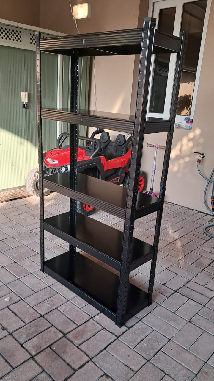 5 Shelf Rack 150 x 75 x 30cm