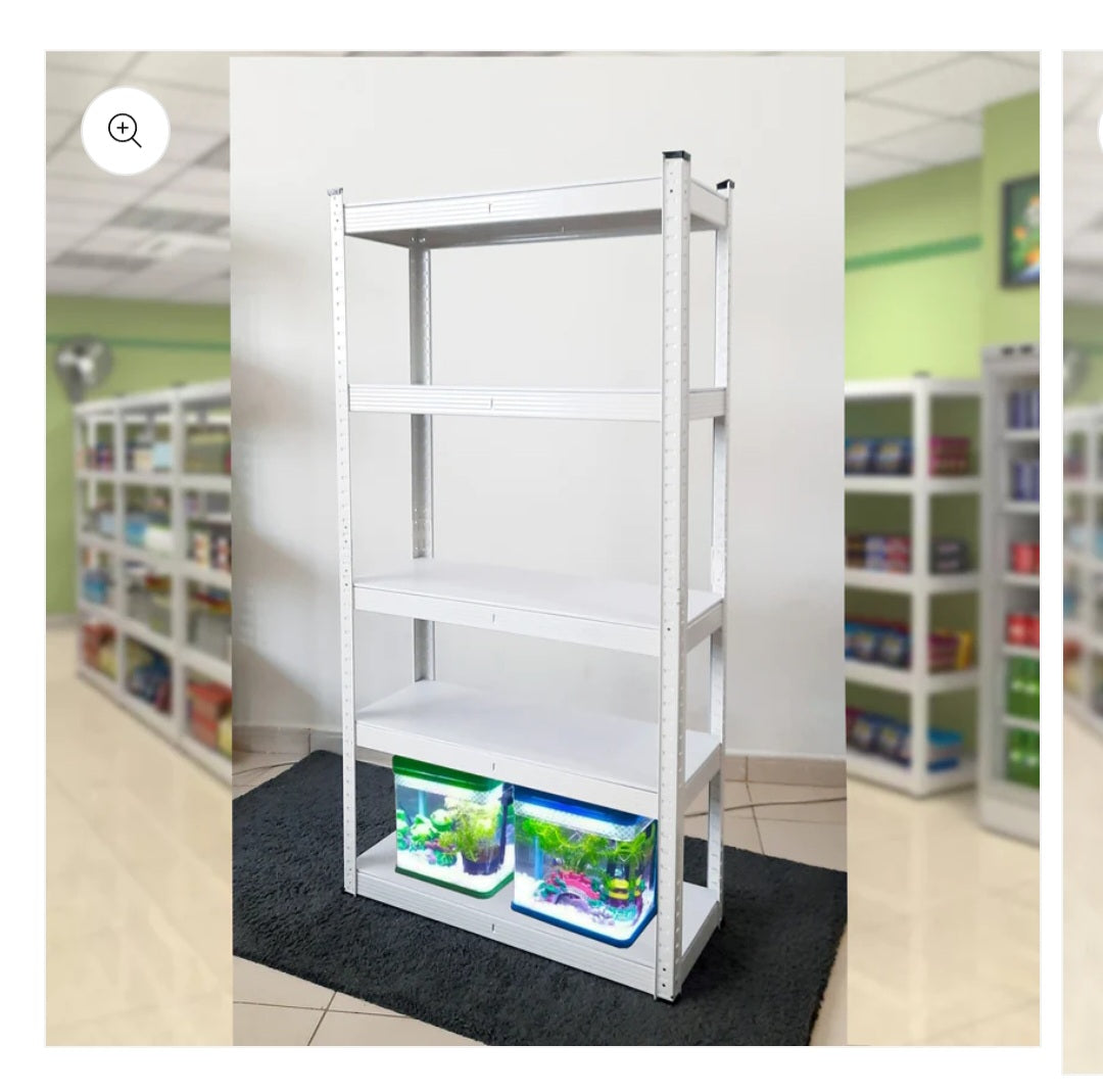 5 Shelf Rack 150 x 75 x 30cm
