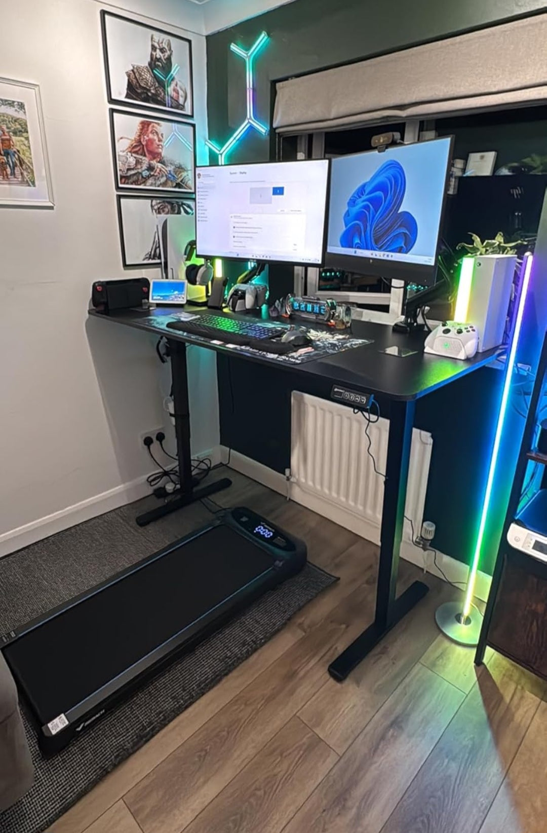 SMART STANDING TABLE - 100x60cm(Black)