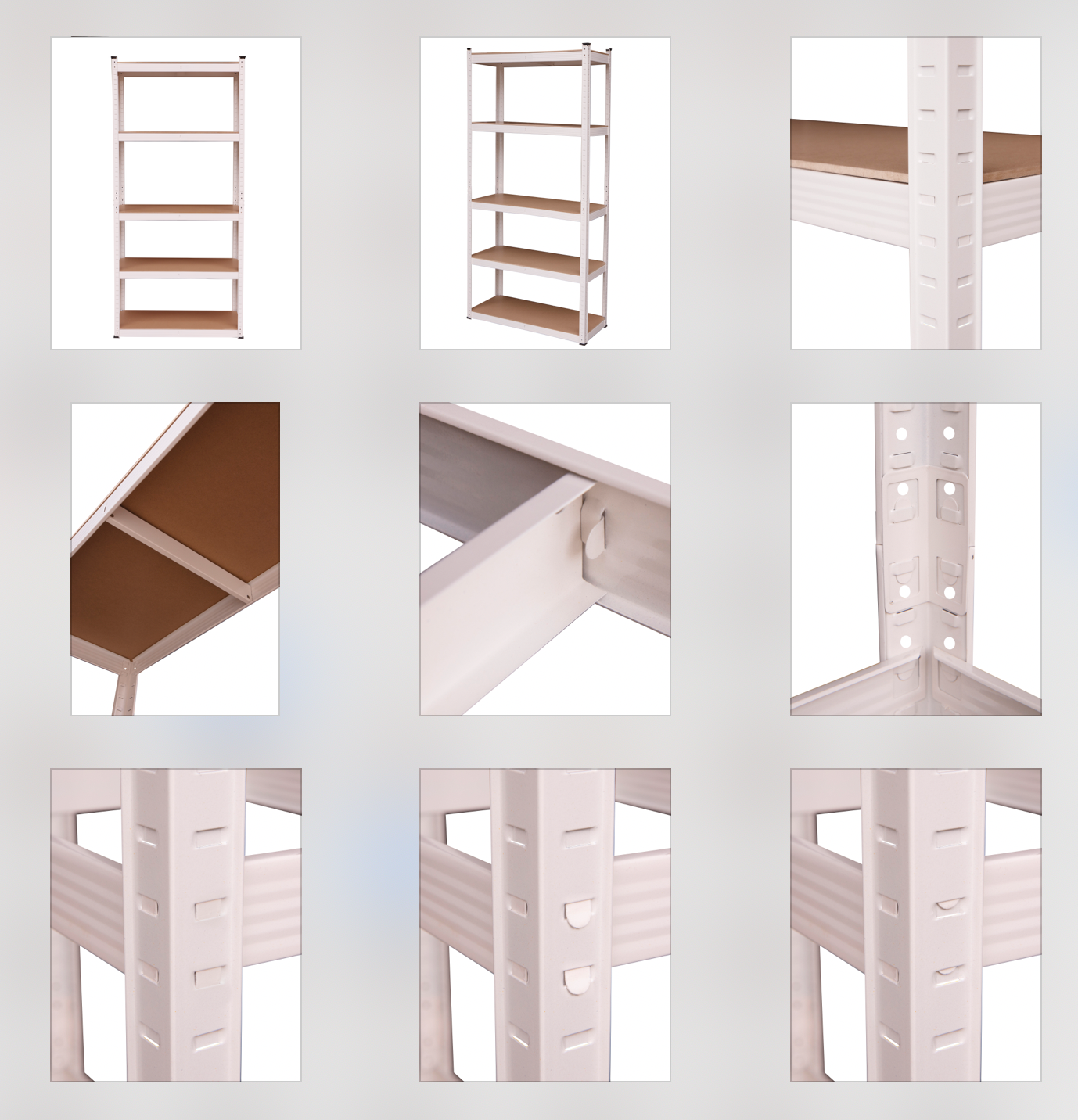 5 Shelf Rack 180 x 90 x 40cm