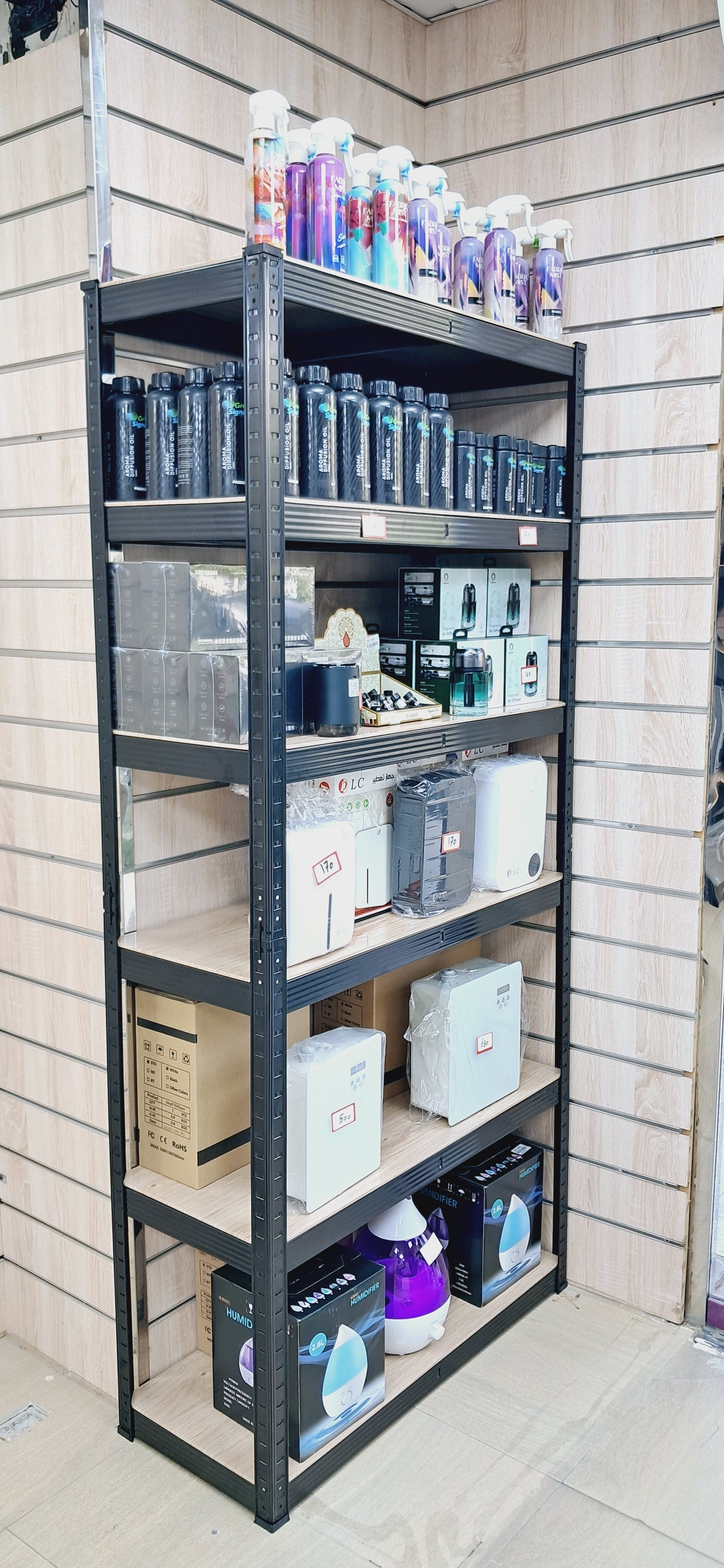 5 Shelf Rack 180 x 85 x 35cm