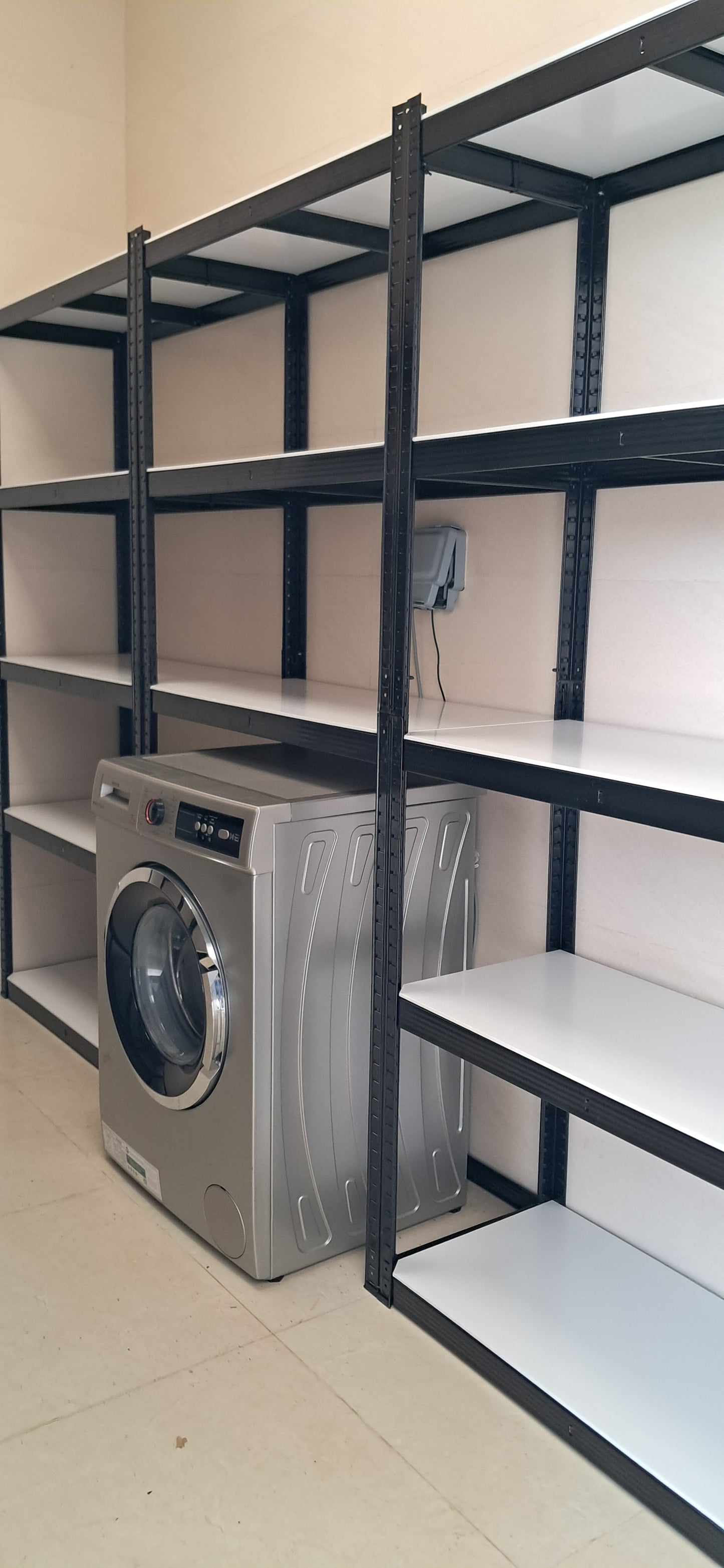 Laundry Room Storage Organizer Shelf, Over The Washer and Dryer