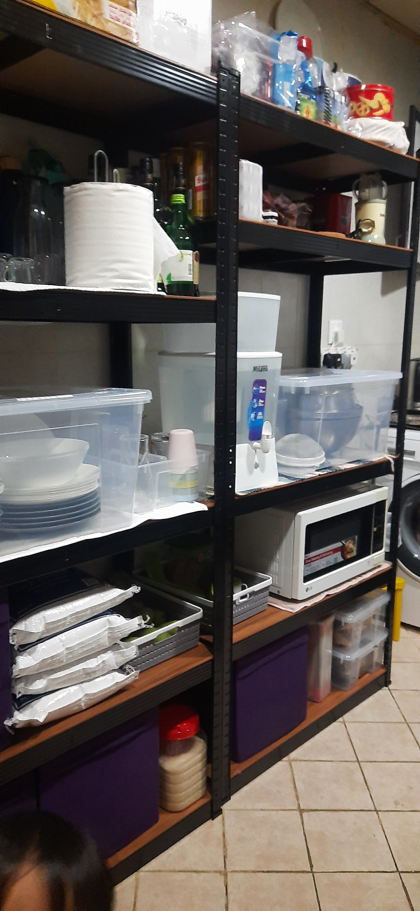 5 Shelf Rack 180 x 90 x 40cm