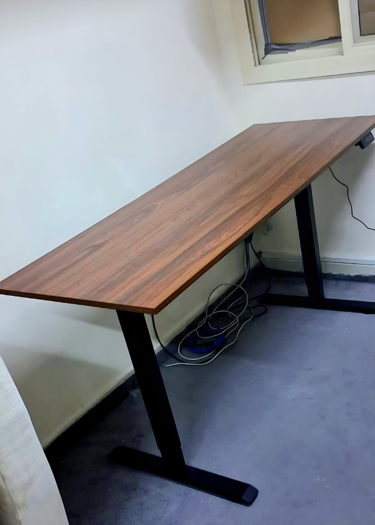 120x70cm Electric Height Adjustable Desk – Ergonomic Sit-Stand(One Piece Tabletop)