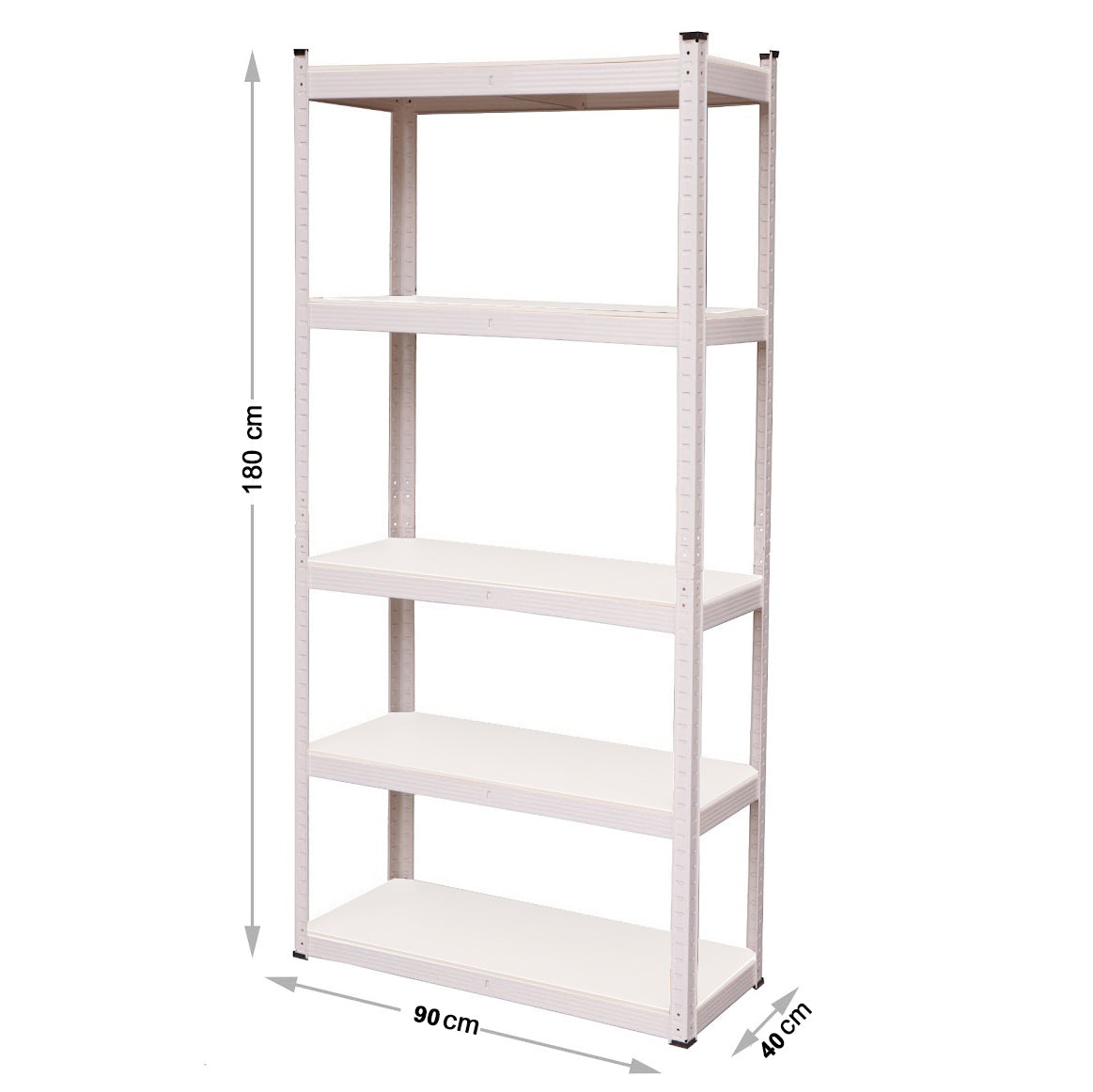 5 Shelf Rack 180 x 90 x 40cm