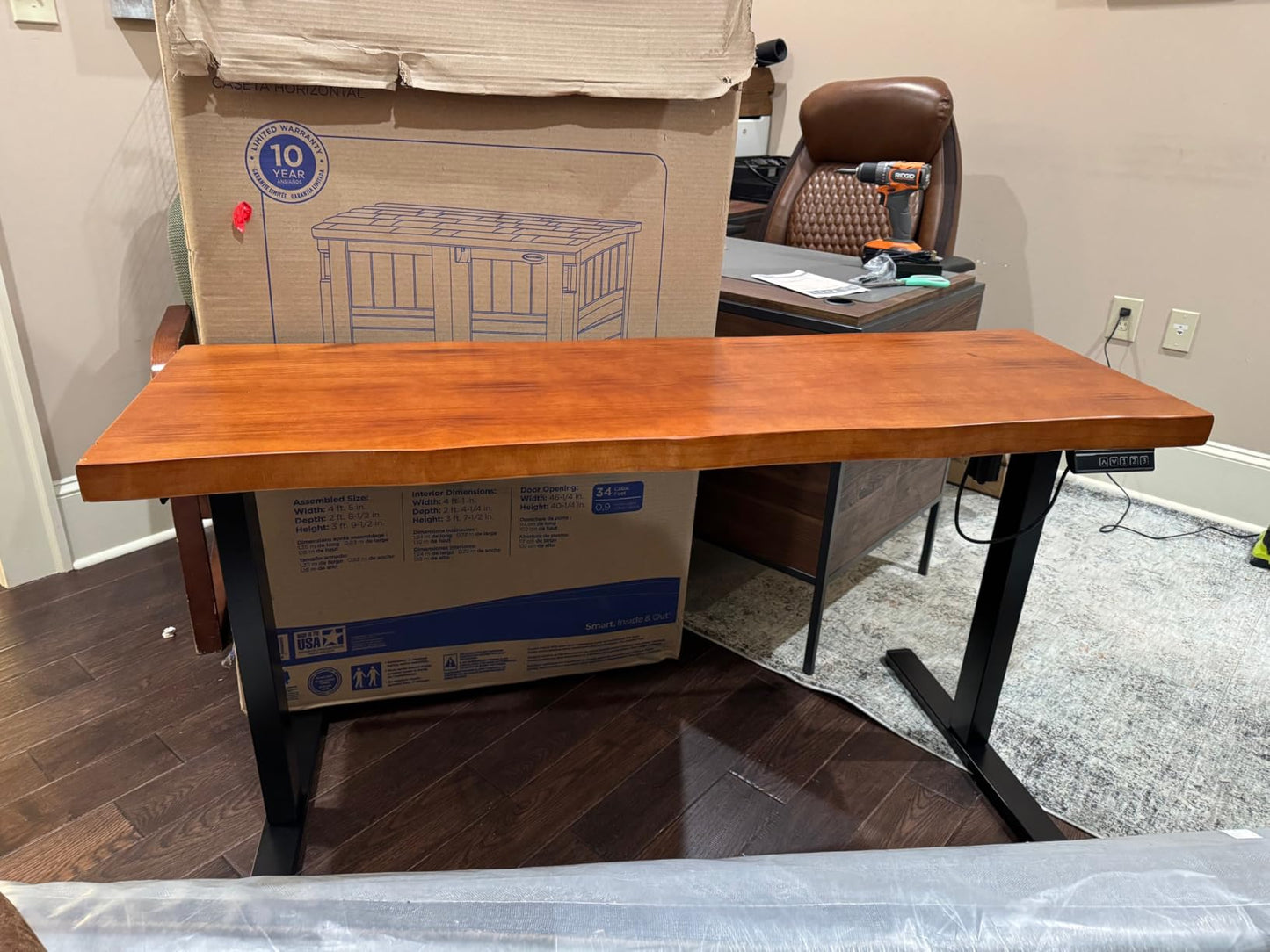 Height Adjustable Smart Ergonomic Workstation Standing Desk Frame Only