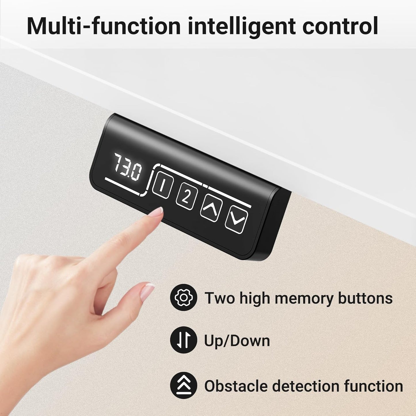 Height Adjustable Smart Ergonomic Workstation Standing Desk Frame Only