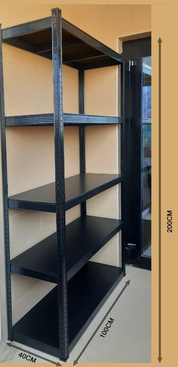 5 Shelf Rack 200 x 100 x 40cm